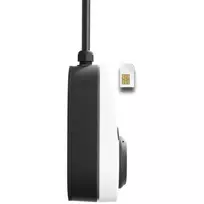 elektromobilio ikrovimo stotele - go-e Gemini 2.0 22 kW, Juodas/Baltas (Black/White) - 2 nuotrauka