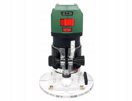 bosch 18v akumuliatoriai - Bosch AdvancedTrimRouter 18V-8; Belaidis (Green/Black) - 2 nuotrauka