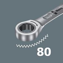 terkslinis raktas 19 mm - Wera reketinių kombinuotų raktų rinkinys 6000 Joker (05073290001), 4 vnt - 6 nuotrauka
