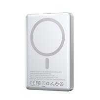 isorine baterija 20w - BWOO P76 10000mAh, 20W, magnetinis, USB-C, juodas (black) - 5 nuotrauka