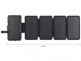 atsarginis maitinimo saltinis power bank - Sandberg 421-05 Solar 5-Panel Powerbank 10000mAh - 2 nuotrauka