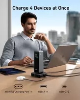 prime - Anker Prime 100W Įkrovimo bazė Juoda (Black) - 3 nuotrauka