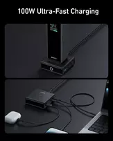 prime - Anker Prime 100W Įkrovimo bazė Juoda (Black) - 4 nuotrauka