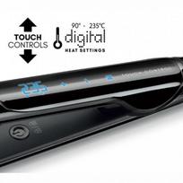 tiesintuvas titanium - Diva Pro Styling Ultra Fast Platinum Titanium Styler, Juodas (Black) - 4 nuotrauka