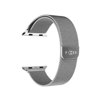 apple watch apyrankes 41mm - Fixed | Mesh Strap for Apple Watch 38/40/41mm | Silver | FIXMEST-436-SL - 2 nuotrauka