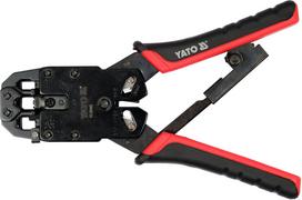 kabelio antgaliai - Yato Replės antgalių užspaudimui RJ45/RJ10/RJ11 YT-22443 - 5 nuotrauka