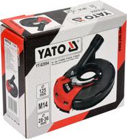 nuo - Pjovimo apsauga nuo dulkių M14 115/125mm Yato YT-82994 - 3 nuotrauka