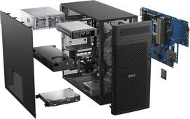 dell kompiuteriai - Dell Pro Max Tower T2 FCT2250 Intel Core Ultra 7 265K 32GB DDR5 1TB SSD Windows 11 Pro Juodas (Black) - 4 nuotrauka