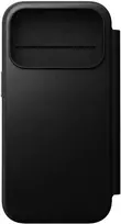 Nomad Modern Leather Folio dėklas skirtas Apple iPhone 17 Pro Juodas (Black)