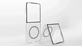 galaxy fold7 - Samsung "GP-FFF766YC Clear Magnet Case Galaxy Z Flip 7" Transparent - 2 nuotrauka