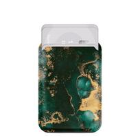 holderai - MIO Green Marble Magsafe Case Compatible Card Holder - 6 nuotrauka