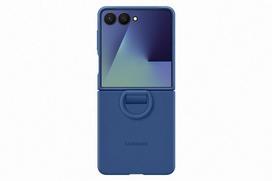 samsung galaxy flip 7 - Samsung Silicone case, Galaxy Flip7, mėlynas - Dėklas - 2 nuotrauka