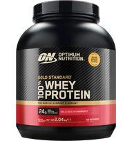 braskes - Optimum Nutrition Gold Standard 100% Whey, Braškių (Delicious Strawberry), 2 kg - 1 nuotrauka