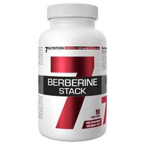 papildai berberin - 7Nutrition Berberine Stack 500 mg, 90 kaps. - 1 nuotrauka