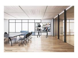 televizorius 65 tv - TV SET ACC FLOOR STAND 65-110"/FL50-575BL1 NEOMOUNTS - 2 nuotrauka