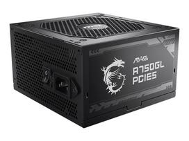750w power supply - MSI|750 Watts|Efficiency 80 PLUS GOLD|PFC Active|MAGA750GLPCIE5 - 4 nuotrauka