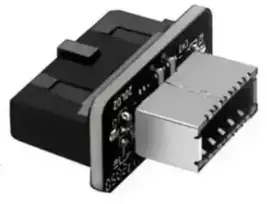 Gembird USB 3.0 19-Pin (internal) to Type-E (front panel USB-C) adapter A-U3EF-01