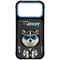 apple 17 - Nimmy Cool AND Cute 2.0 Wolf Case for iPhone 17 Pro Max, Black - 1 nuotrauka