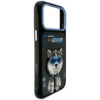 apple 17 - Nimmy Cool AND Cute 2.0 Wolf Case for iPhone 17 Pro Max, Black - 4 nuotrauka