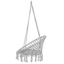 pakabinami lauko kreslai - Pakabinamas lauko krėslas Springos SPR0040, pilkas (Gray) - 7 nuotrauka