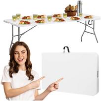 sulankstomas stalas 180 74 - Sulankstomas stalas Springos GF0108 180x74x74 cm - 8 nuotrauka