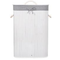 krepsys skalbiniu 72 l - Skalbinių dėžė Springos HA0076, 72 l, balta (White) - 7 nuotrauka