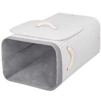 krepsys skalbiniu 72 l - Skalbinių dėžė Springos HA0076, 72 l, balta (White) - 9 nuotrauka