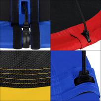 supynes vaikams - Sūpynės Springos NS028, 110 cm, juoda (Black) - 6 nuotrauka