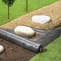 juodas tentas - Agrotekstilė nuo piktžolių Springos AG0033, juoda (Black), 1,6 m x 50 m, 90 g/m² - 3 nuotrauka