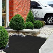 juodas tentas - Agrotekstilė nuo piktžolių Springos AG0033, juoda (Black), 1,6 m x 50 m, 90 g/m² - 5 nuotrauka