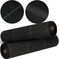 juodas tentas - Agrotekstilė nuo piktžolių Springos AG0033, juoda (Black), 1,6 m x 50 m, 90 g/m² - 7 nuotrauka