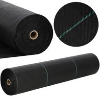 juodas tentas - Agrotekstilė nuo piktžolių Springos AG0033, juoda (Black), 1,6 m x 50 m, 90 g/m² - 8 nuotrauka
