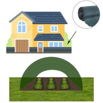 seselinio - Tinklas Springos SN0020, žalias (Green), 1,5 x 25 m, 65 g/m² - 8 nuotrauka