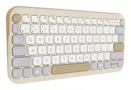 asus marshmallow - Asus Marshmallow KW100 | Keyboard | Wireless | US International | Oat Milk | Bluetooth | 90XB0880-BKB170 - 4 nuotrauka