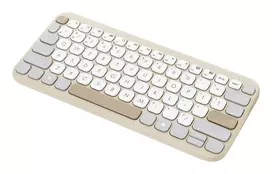 asus marshmallow - Asus Marshmallow KW100 | Keyboard | Wireless | US International | Oat Milk | Bluetooth | 90XB0880-BKB170 - 5 nuotrauka