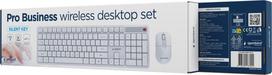 silent mouse - Gembird KBS-WMS-01-W Silent key Pro Business - 2 nuotrauka