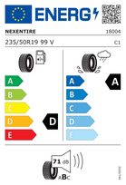 235 50 r19 99v - NEXEN N'Fera Sport SUV Padanga SUV/4x4 vasarinė 235/50R19 LTNE 99V NSPS - 2 nuotrauka