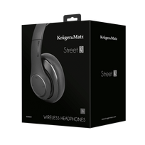 wireless headphones - Kruger & Matz Street 3 Belaidės Juodos (Black) - 6 nuotrauka