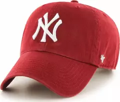 Kepurė su snapeliu 47 Brand New York Yankees MLB Clean Up B-RGW17GWS-RZ Raudona (Red)