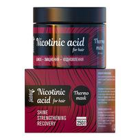 Nikotino rūgštis (VITAMINAS B3) terminė plaukų kaukė 250 ml