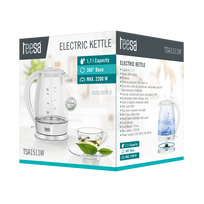 elektrinis virdulys 1.7 l - Teesa TSA1511W White (Baltas) - 2 nuotrauka