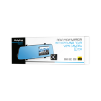 automobiliu vaizdo kamera - "Peiying Basic" automobilio veidrodėlis su, DASPEGPY_DVR031 - 2 nuotrauka