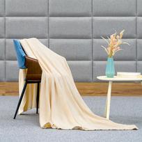 antklode 200x220 senukai - Teesa Fleece Blanket 200x220 cm - Kreminė (Cream) - 2 nuotrauka