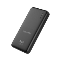 10000 power bank - Kruger & Matz KM0904, 10000mAh, QC, PD, juodas (black) - 5 nuotrauka