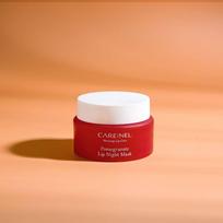 naktinis - Carenel Pomegranate naktinė lūpų kaukė 23g - 3 nuotrauka