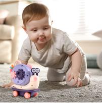 sraiges - Malplay Inercinė sraigė suktukas kūdikiui Spinner - 3 nuotrauka