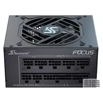 750w psu 80 gold - Seasonic Focus SGX-750, 750W Juodas (Black) - 4 nuotrauka