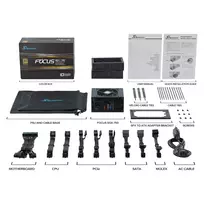 750w psu 80 gold - Seasonic Focus SGX-750, 750W Juodas (Black) - 5 nuotrauka