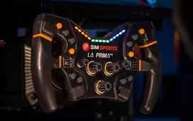 zaidimu vairas steering wheel - Asetek SimSports La Prima Formula Vairas (PC) Juodas (Black) - 3 nuotrauka
