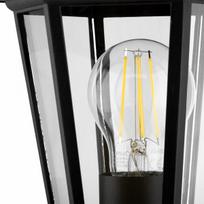 sviestuvo stulpas - Lauko sodo šviestuvas E27 LAMppost 1 m juodas BELLIS LUMILED - 4 nuotrauka
